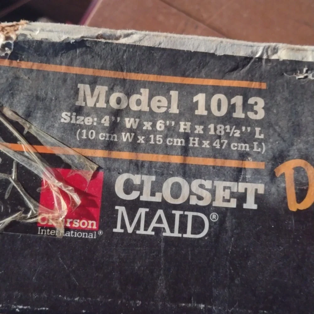 ClosetMaid Deluxe Sliding Tie & Belt Rack NWT